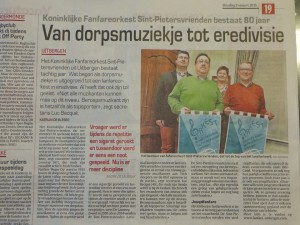 HLN Van dorpsmuziekje tot eredivisie